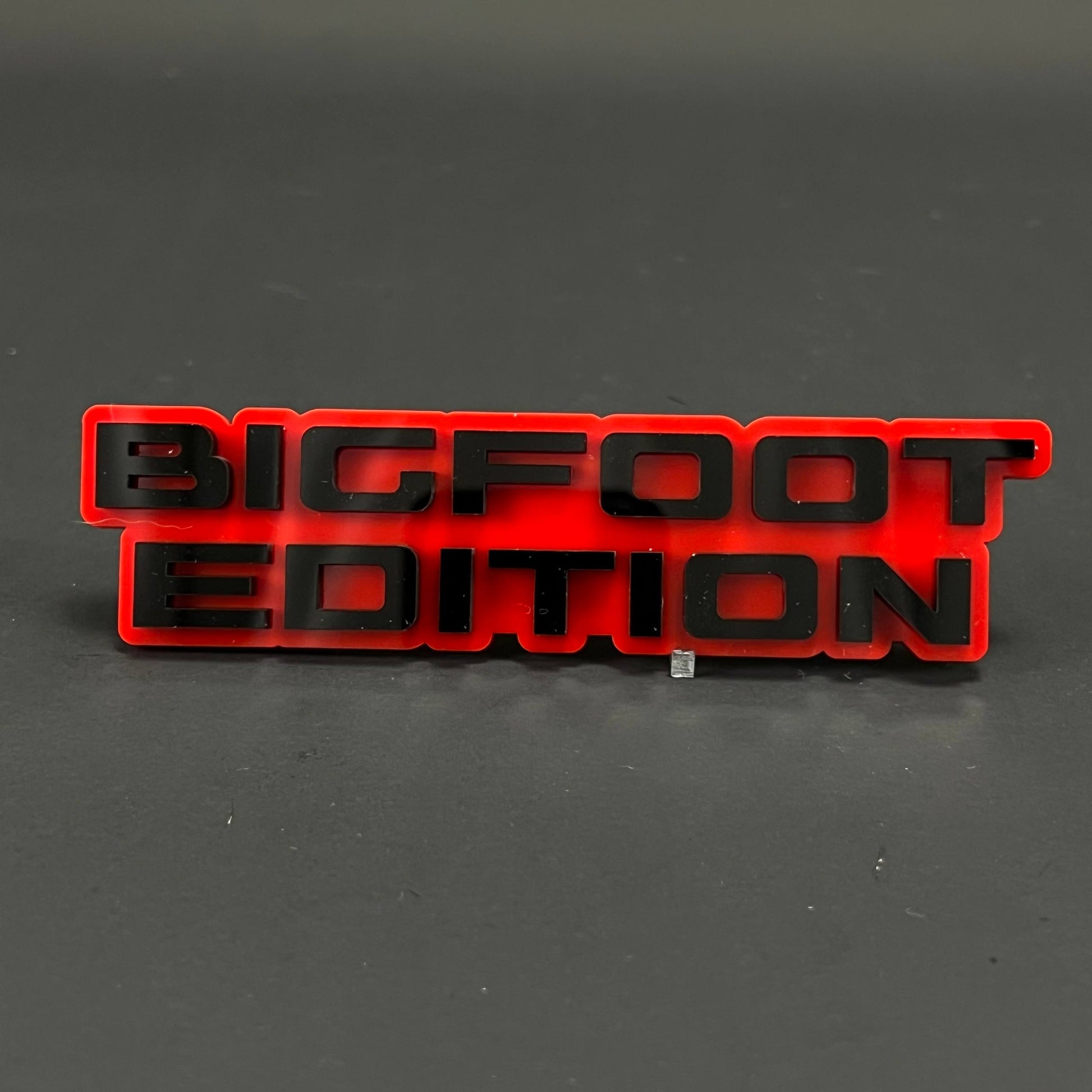 1PC BIGFOOT EDITION 3D Acrylic Badge - Car Truck Emblem Fender Sticker