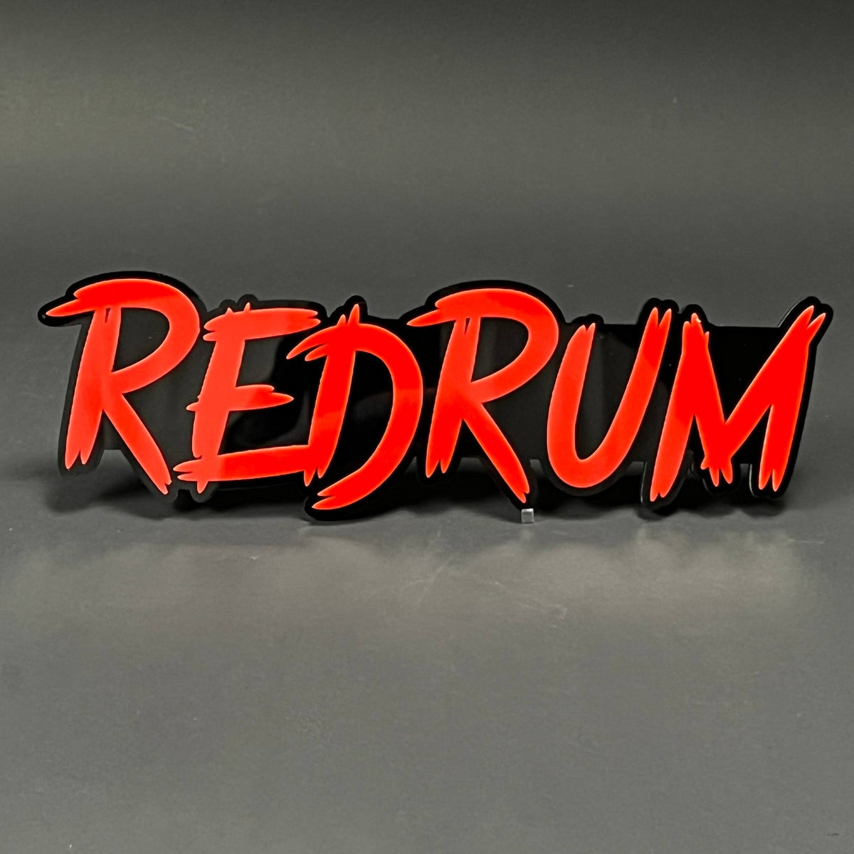 1PC REDRUM 3D Acrylic Badge - Car Truck Emblem Fender Tailgate Trunk Sticker