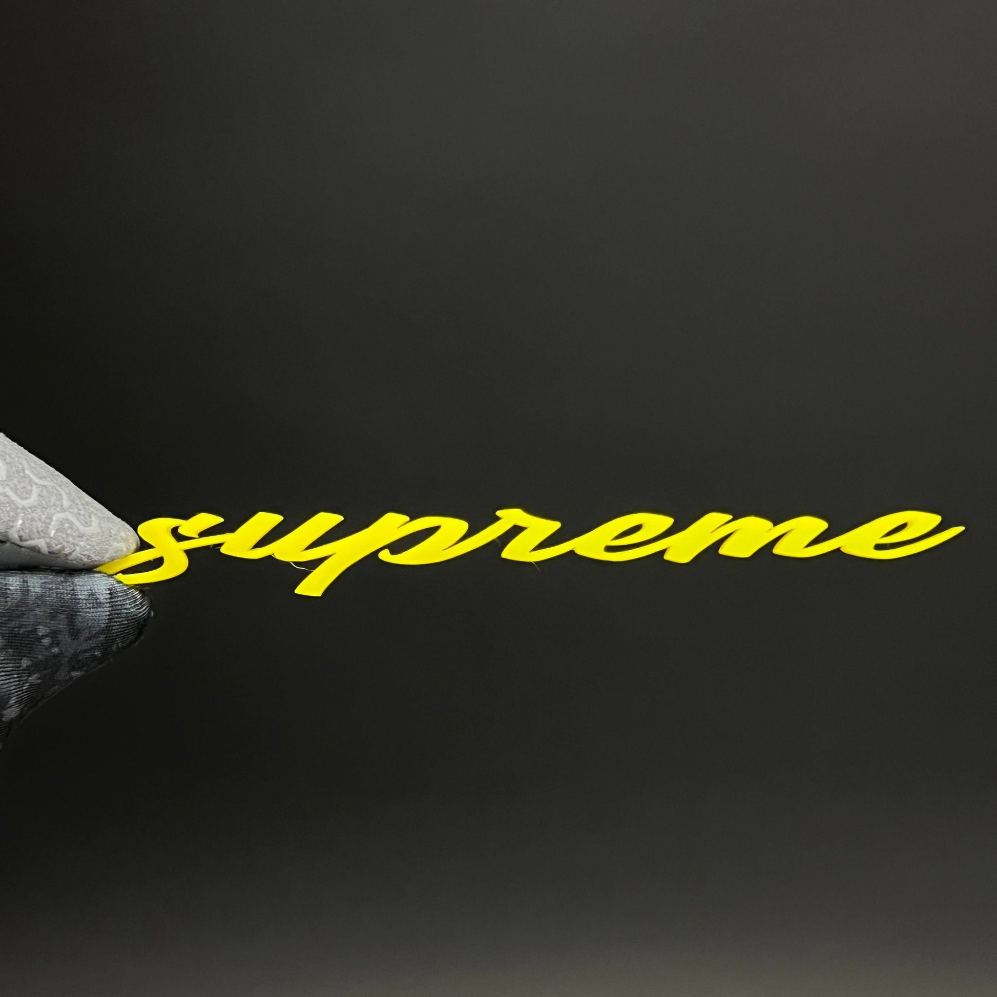 1PC supreme 3D Acrylic Badge - Car Truck Emblem Fender Tailgate Trunk Sticker