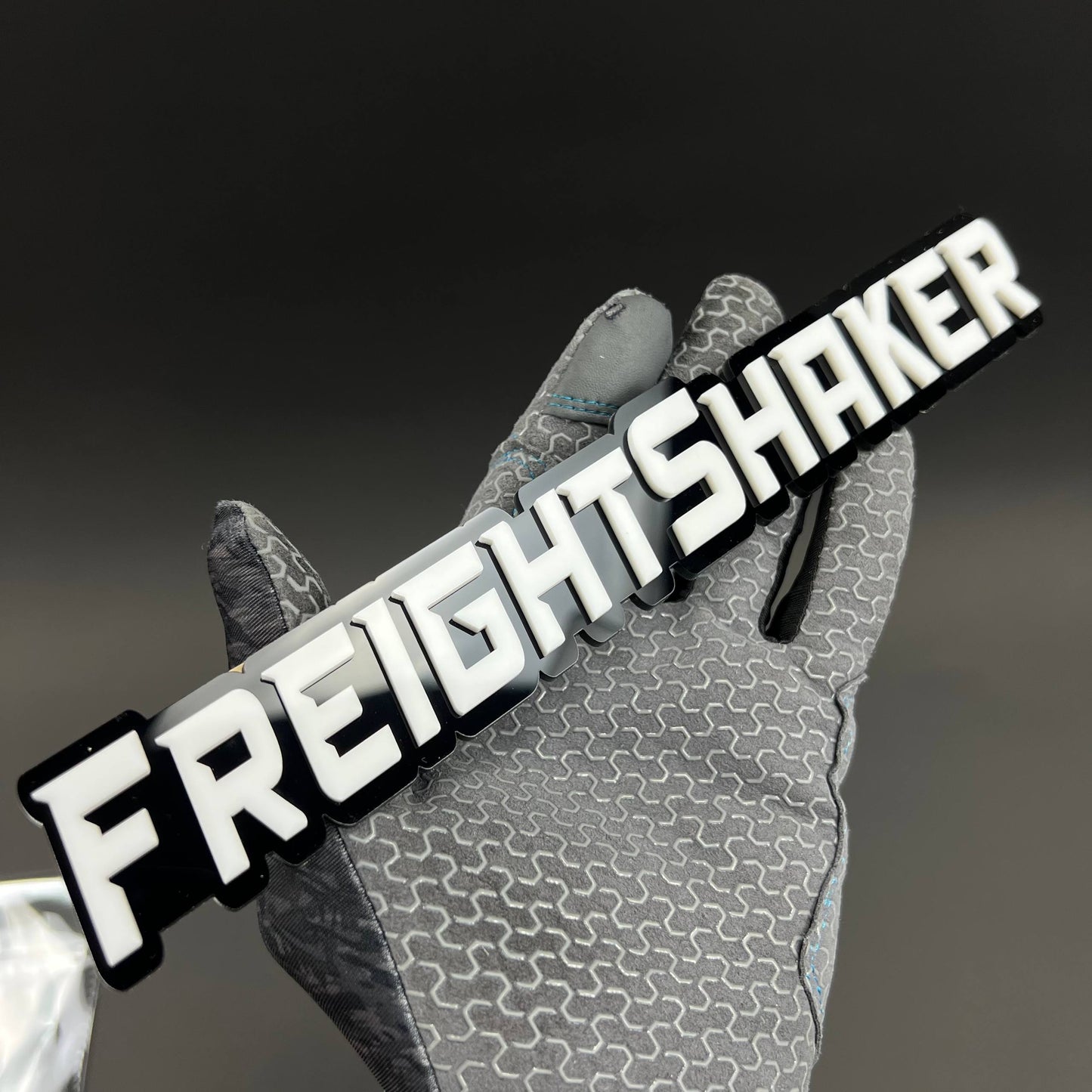 FreightShaker 3D Acrylic Badge - Car Truck Emblem Fender Tailgate Trunk Sticker