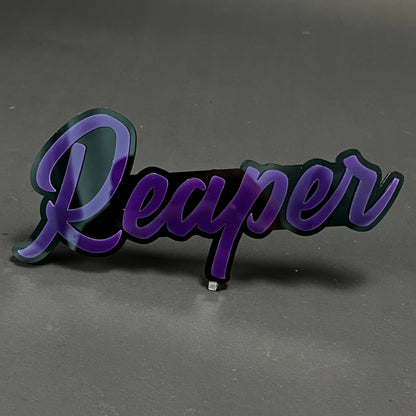 1PC Reaper 3D Acrylic Badge - Car Truck Emblem Fender Tailgate Trunk Sticker