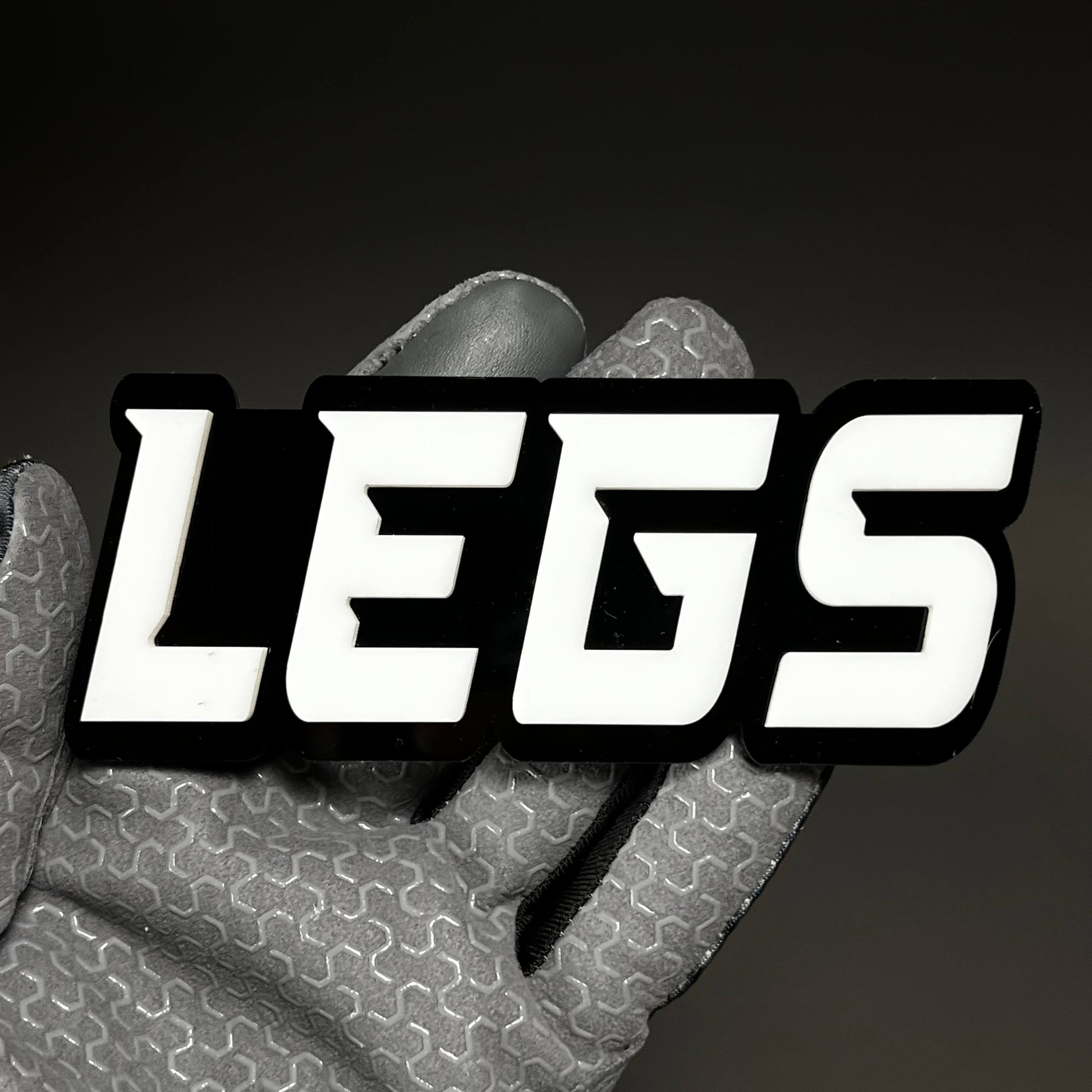 1PC LEGS 3D Acrylic Badge - Car Truck Emblem Fender Tailgate Trunk Sticker