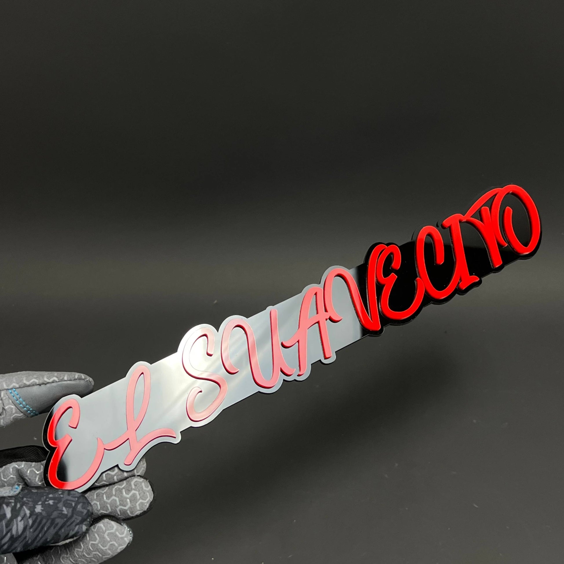 1PC EL SUAVECITO 3D Acrylic Badge - Car Truck Emblem Fender Sticker