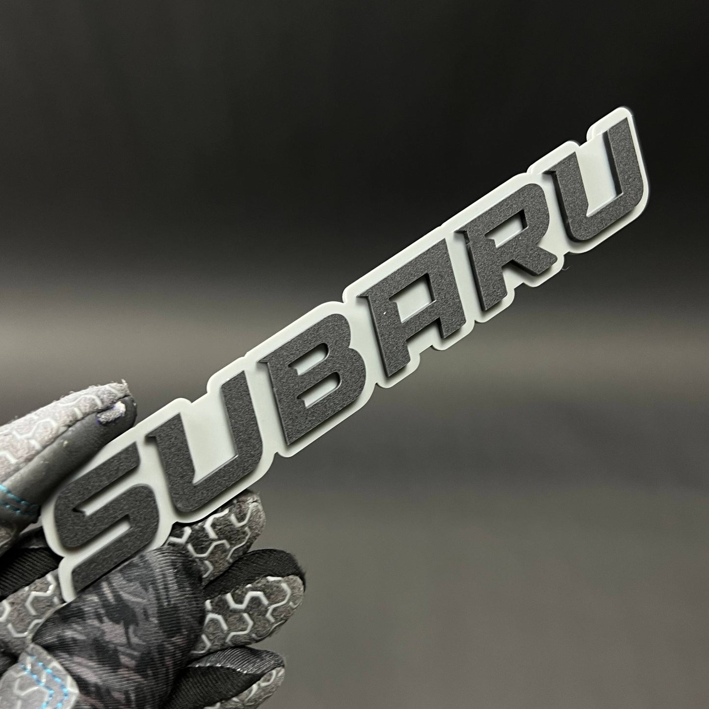 1PC SUBARU 3D Acrylic Badge - Car Truck Emblem Fender Tailgate Trunk Sticker