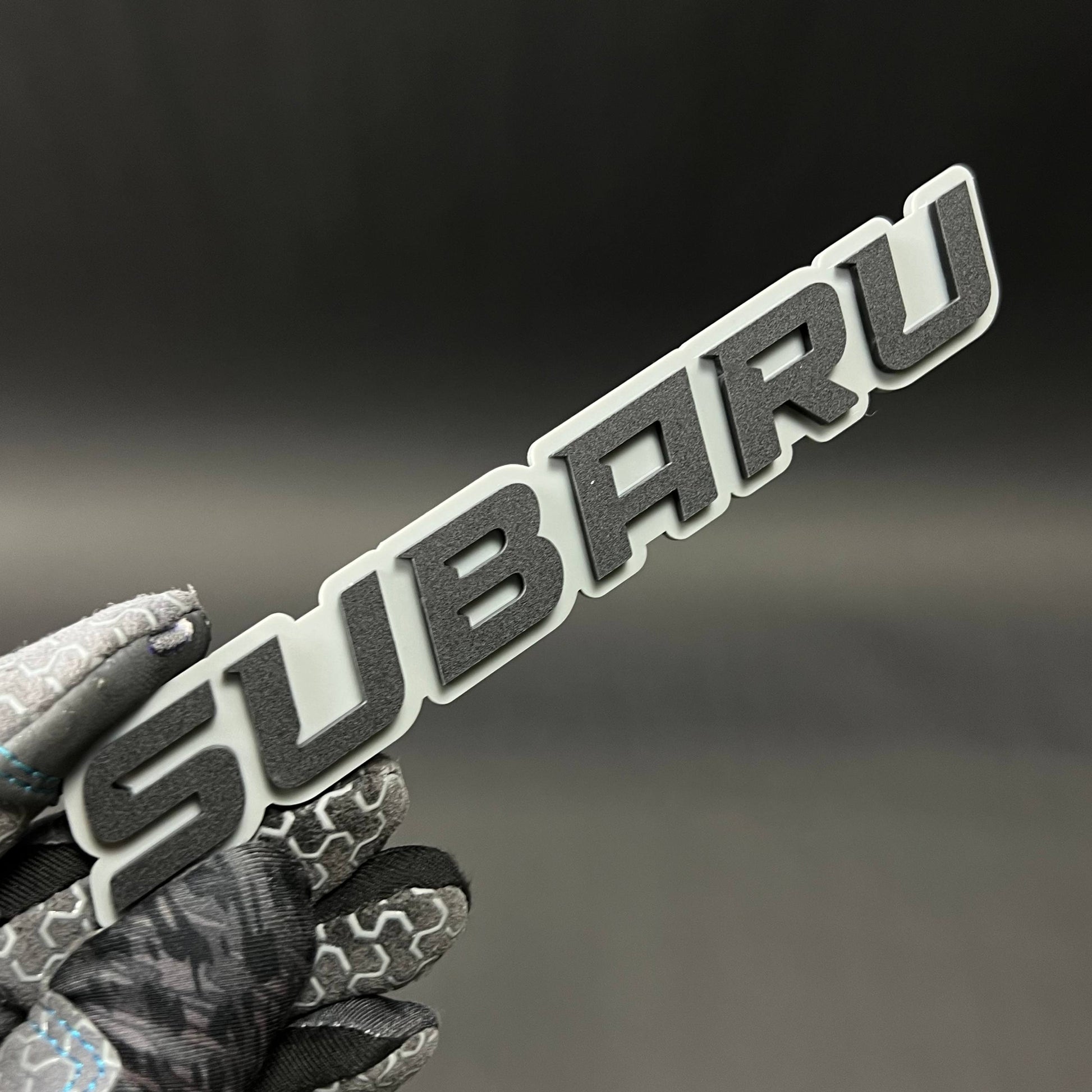 1PC SUBARU 3D Acrylic Badge - Car Truck Emblem Fender Tailgate Trunk Sticker