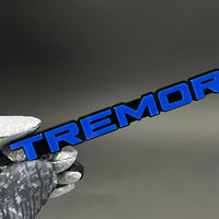 1PC TREMOR 3D Acrylic Badge - Car Truck Emblem Fender Tailgate Trunk Sticker