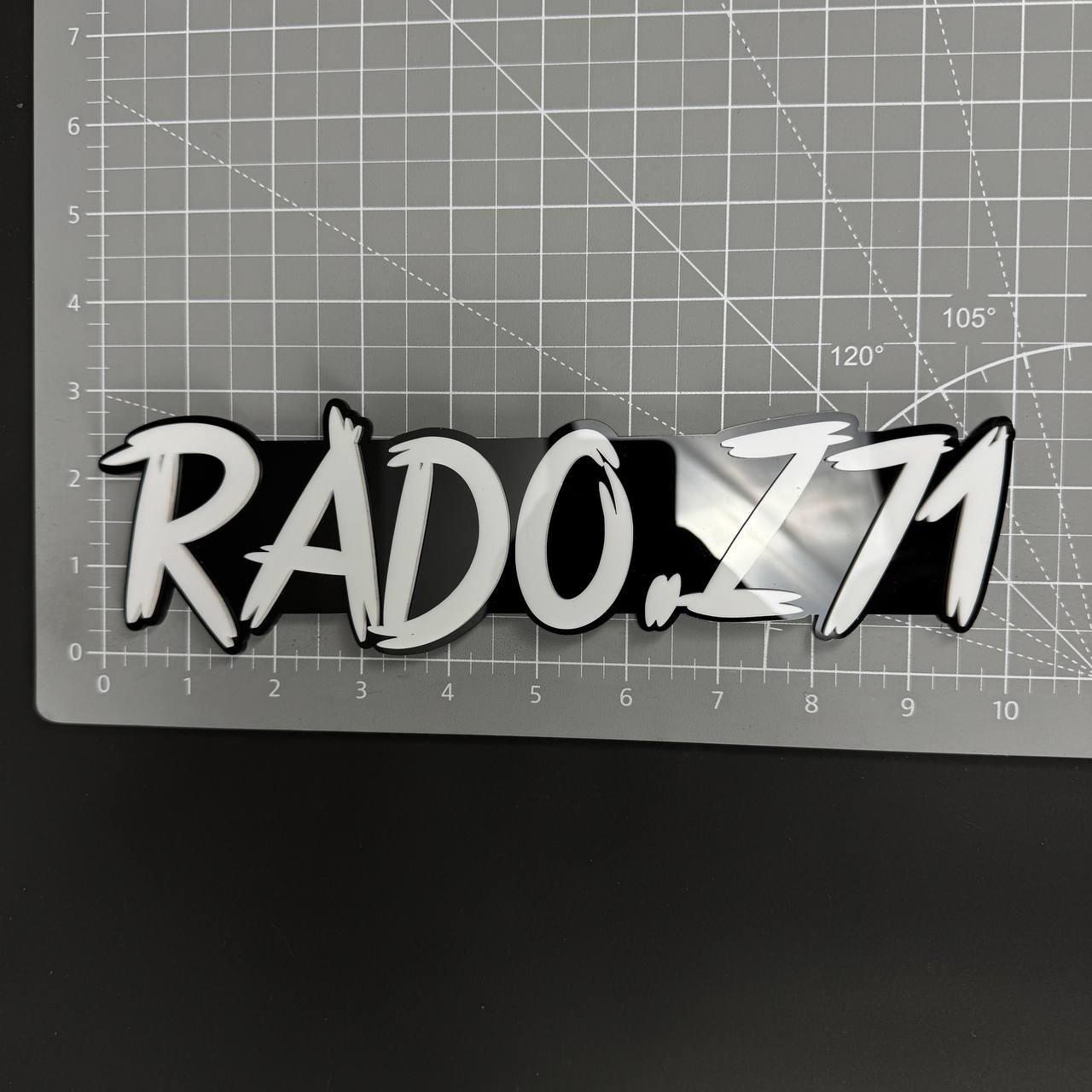 1PC RADO.Z71 3D Acrylic Badge - Car Truck Emblem Fender Tailgate Trunk Sticker
