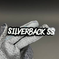 1PC SILVERBACK SS 3D Acrylic Badge - Car Truck Emblem Fender Sticker