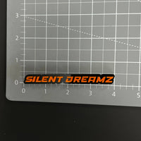 1PC SILENT DREAMZ 3D Acrylic Badge - Car Truck Emblem Fender Sticker