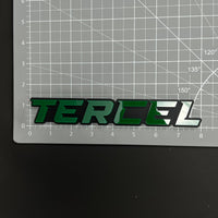 1PC TERCEL 3D Acrylic Badge - Car Truck Emblem Fender Tailgate Trunk Sticker