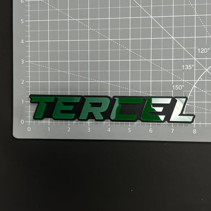1PC TERCEL 3D Acrylic Badge - Car Truck Emblem Fender Tailgate Trunk Sticker