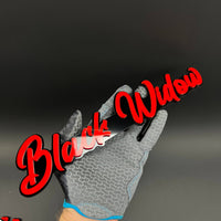 1PC Black Widow (Red) 3D Acrylic Badge - Car Truck Emblem Fender Tailgate Trunk Sticker