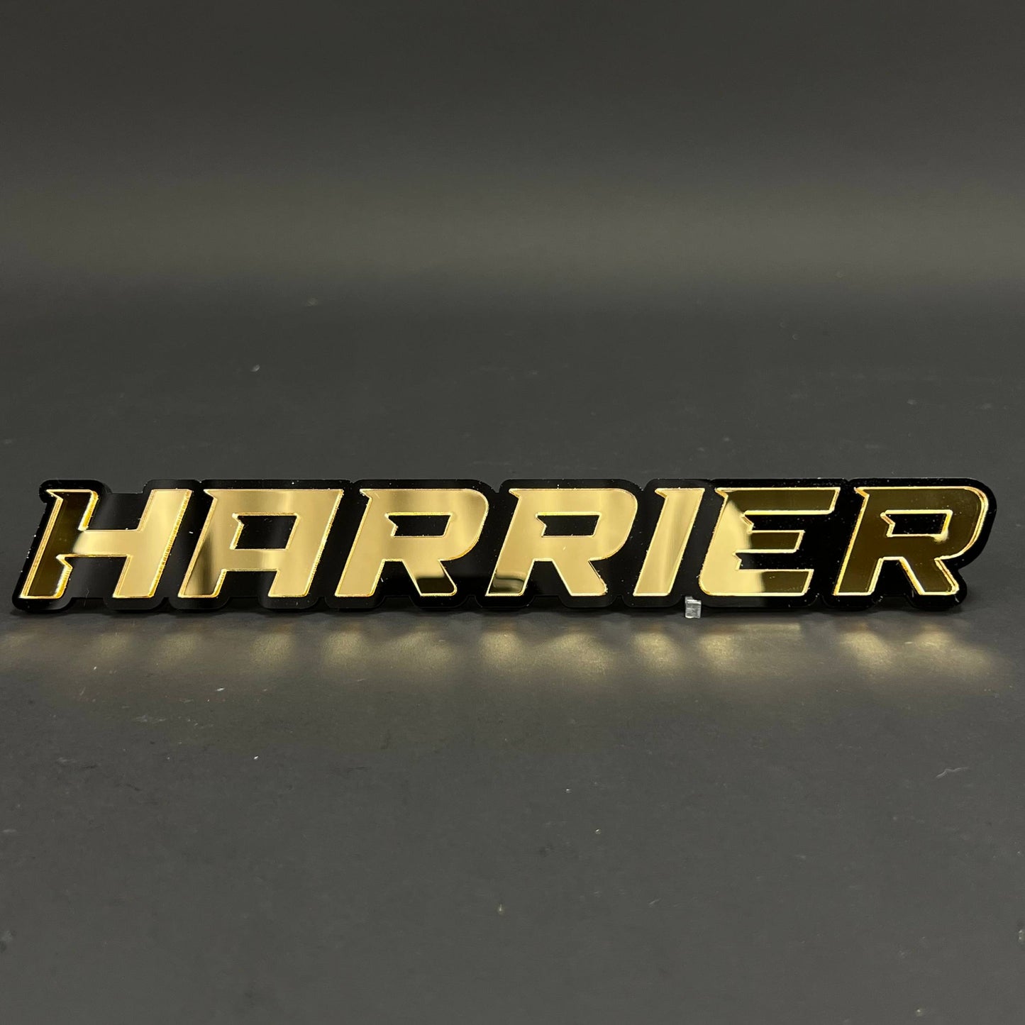 1PC HARRIER 3D Acrylic Badge - Car Truck Emblem Fender Tailgate Trunk Sticker