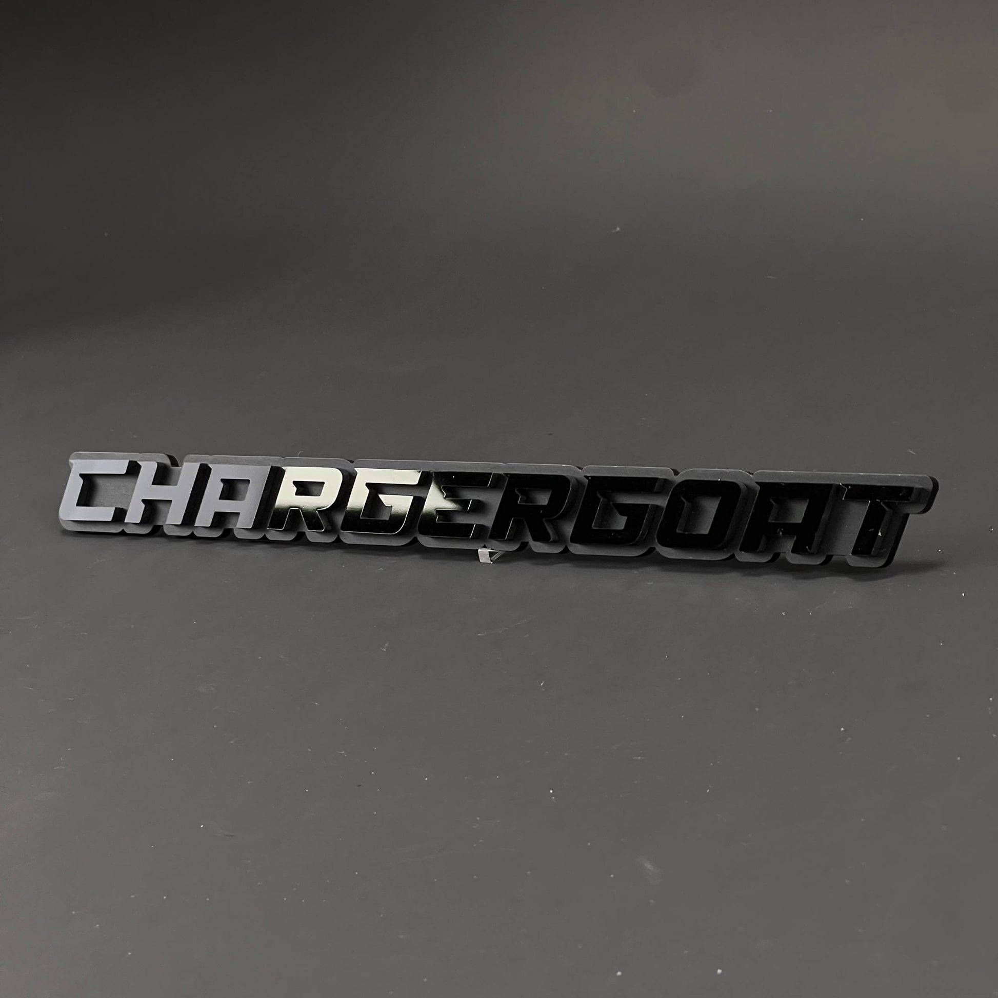 1PC CHARGERGOAT 3D Acrylic Badge - Car Truck Emblem Fender Sticker