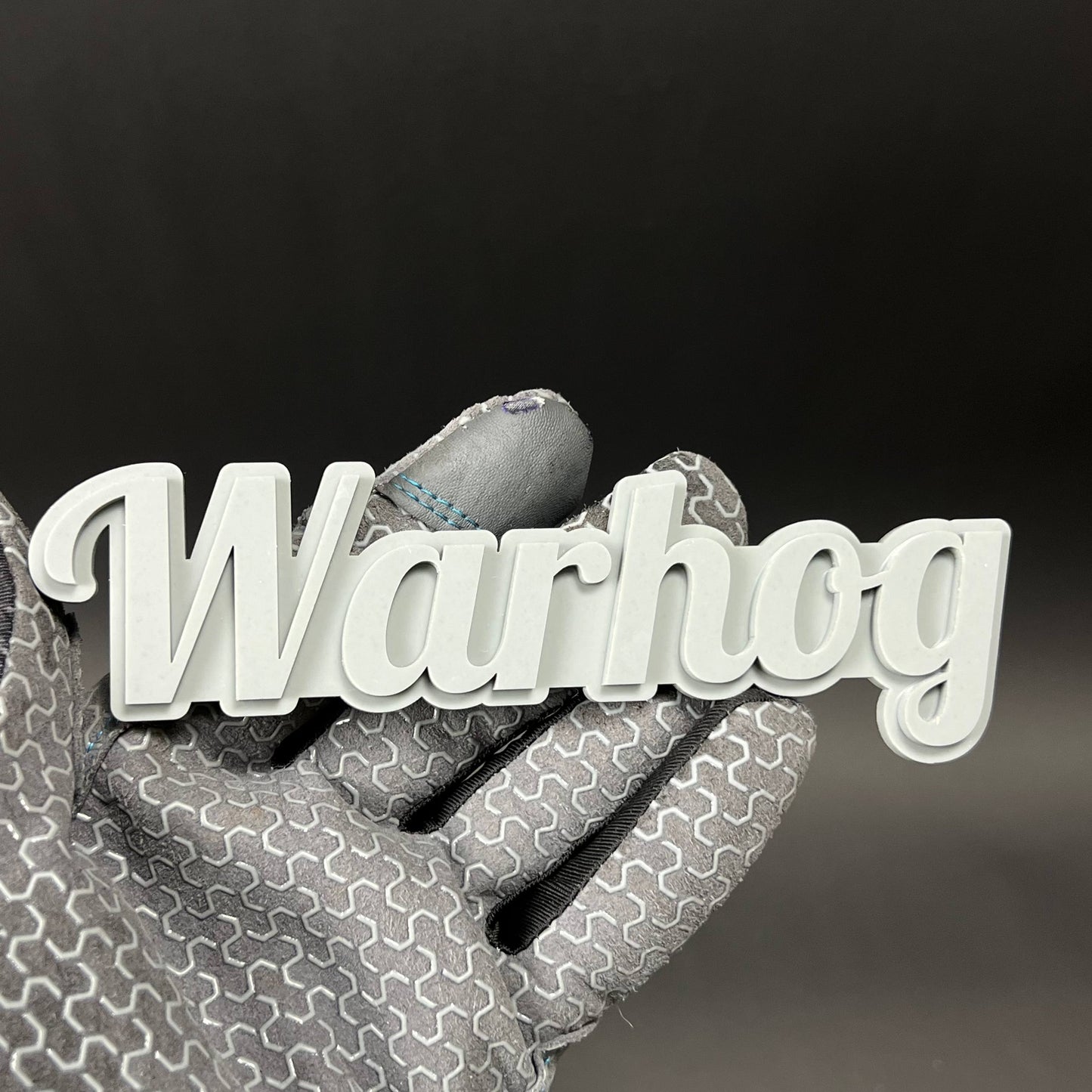 1PC Warhog 3D Acrylic Badge - Car Truck Emblem Fender Tailgate Trunk Sticker