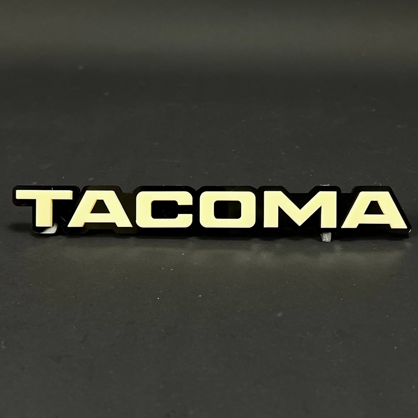 1PC TACOMA 3D Acrylic Badge - Car Truck Emblem Fender Tailgate Trunk Sticker