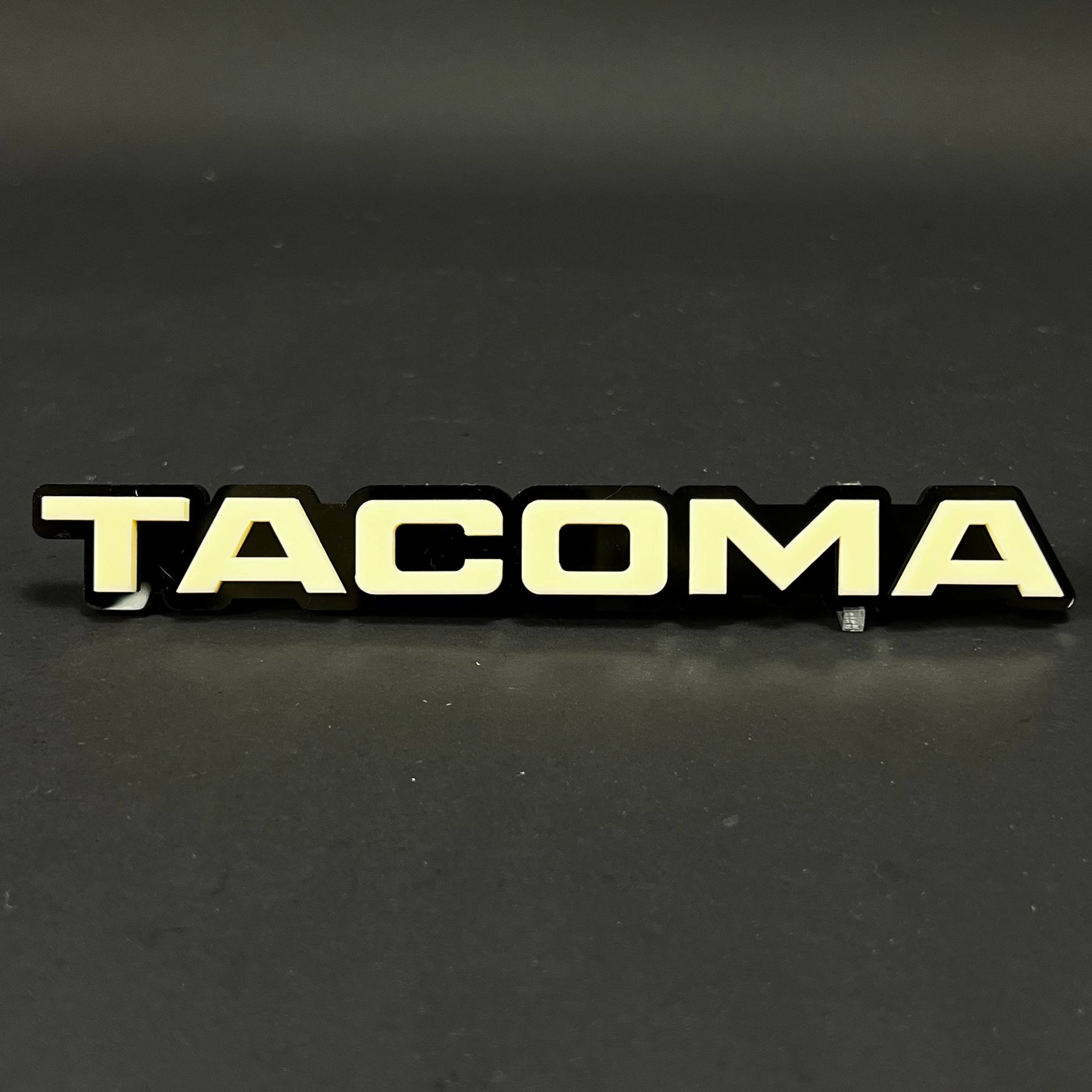1PC TACOMA 3D Acrylic Badge - Car Truck Emblem Fender Tailgate Trunk Sticker