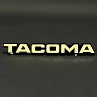 1PC TACOMA 3D Acrylic Badge - Car Truck Emblem Fender Tailgate Trunk Sticker