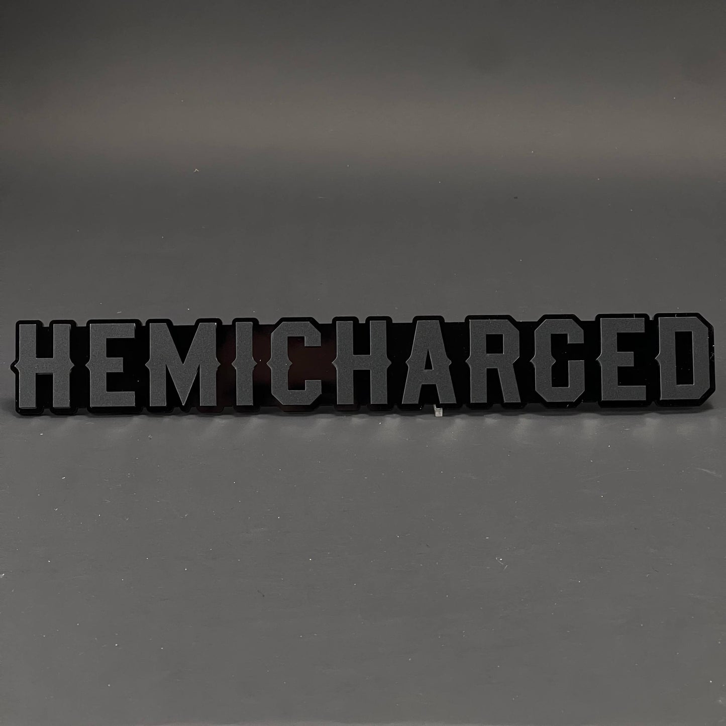 1PC HEMICHARGED 3D Acrylic Badge - Car Truck Emblem Fender Sticker