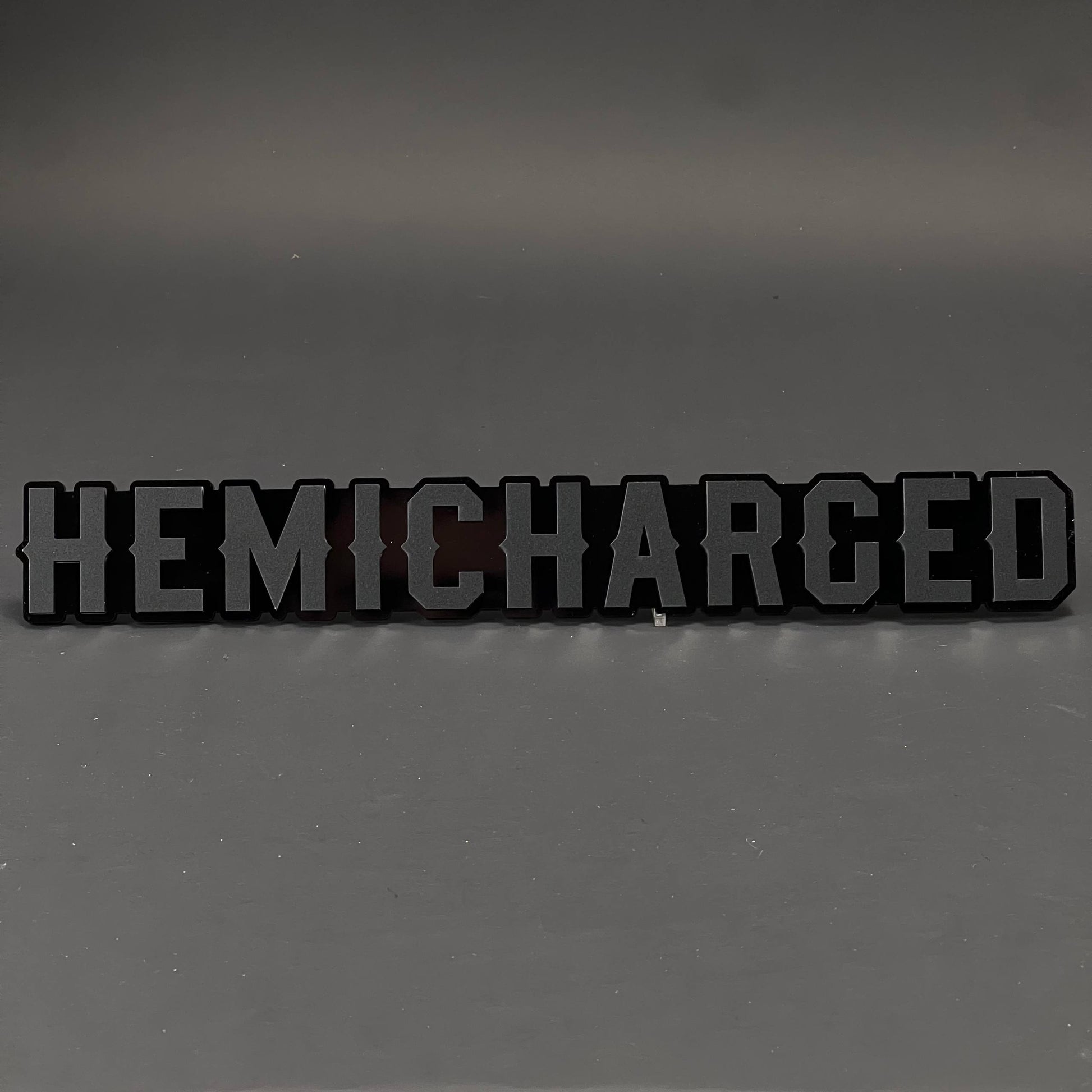 1PC HEMICHARGED 3D Acrylic Badge - Car Truck Emblem Fender Sticker