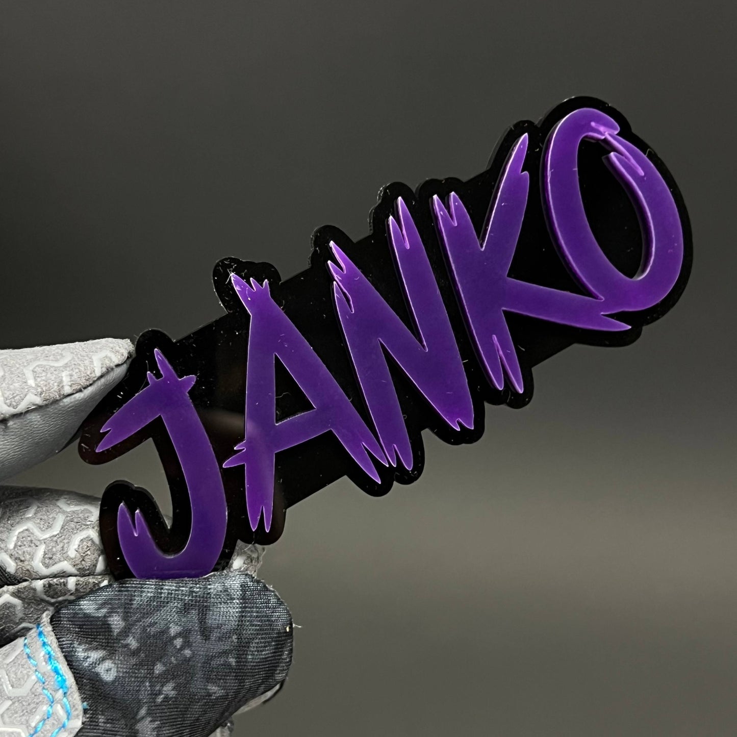 1PC JANKO 3D Acrylic Badge - Car Truck Emblem Fender Tailgate Trunk Sticker