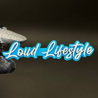 1PC Loud Lifestyle 3D Acrylic Badge - Car Truck Emblem Fender Sticker