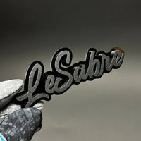 1PC LeSabre 3D Acrylic Badge - Car Truck Emblem Fender Tailgate Trunk Sticker