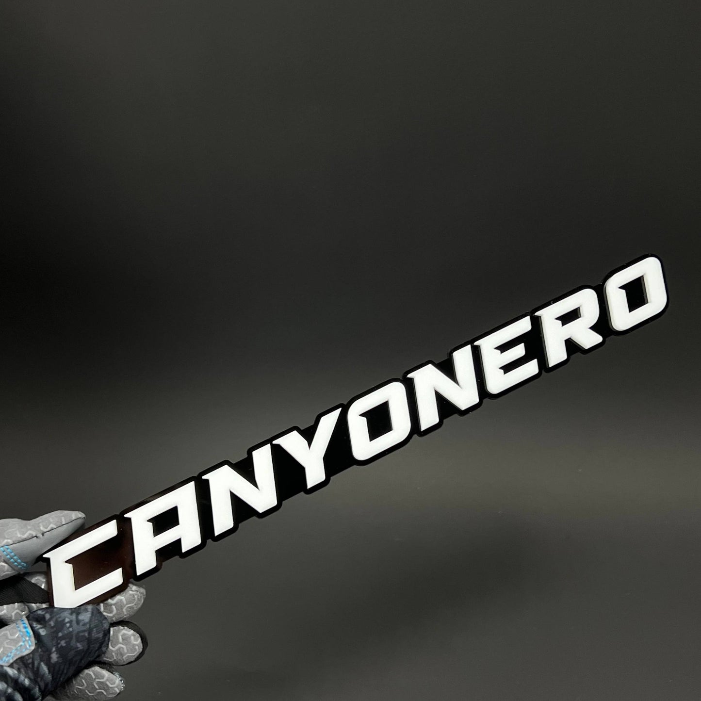 1PC CANYONERO 3D Acrylic Badge - Car Truck Emblem Fender Tailgate Trunk Sticker
