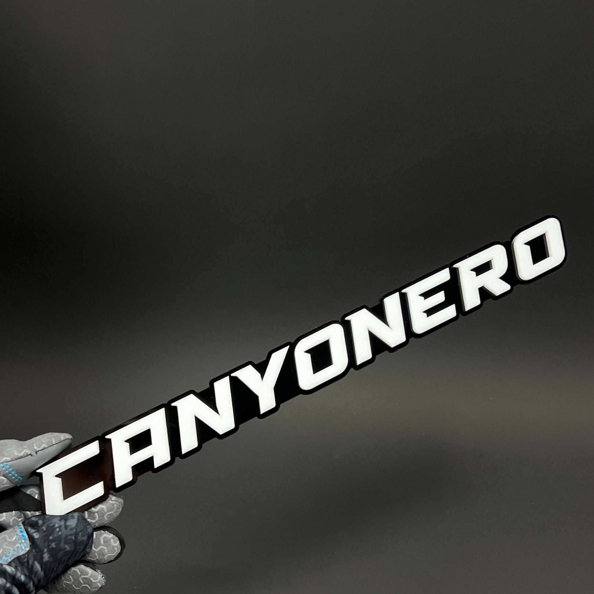 1PC CANYONERO 3D Acrylic Badge - Car Truck Emblem Fender Tailgate Trunk Sticker
