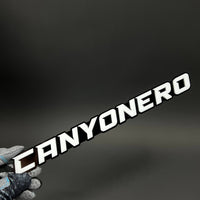 1PC CANYONERO 3D Acrylic Badge - Car Truck Emblem Fender Tailgate Trunk Sticker