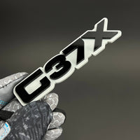 1PC G37X 3D Acrylic Badge - Car Truck Emblem Fender Tailgate Trunk Sticker