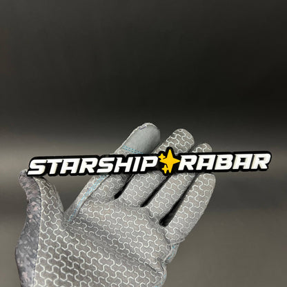 1PC STARSHIP RABAR 3D Acrylic Badge - Car Truck Emblem Fender Sticker