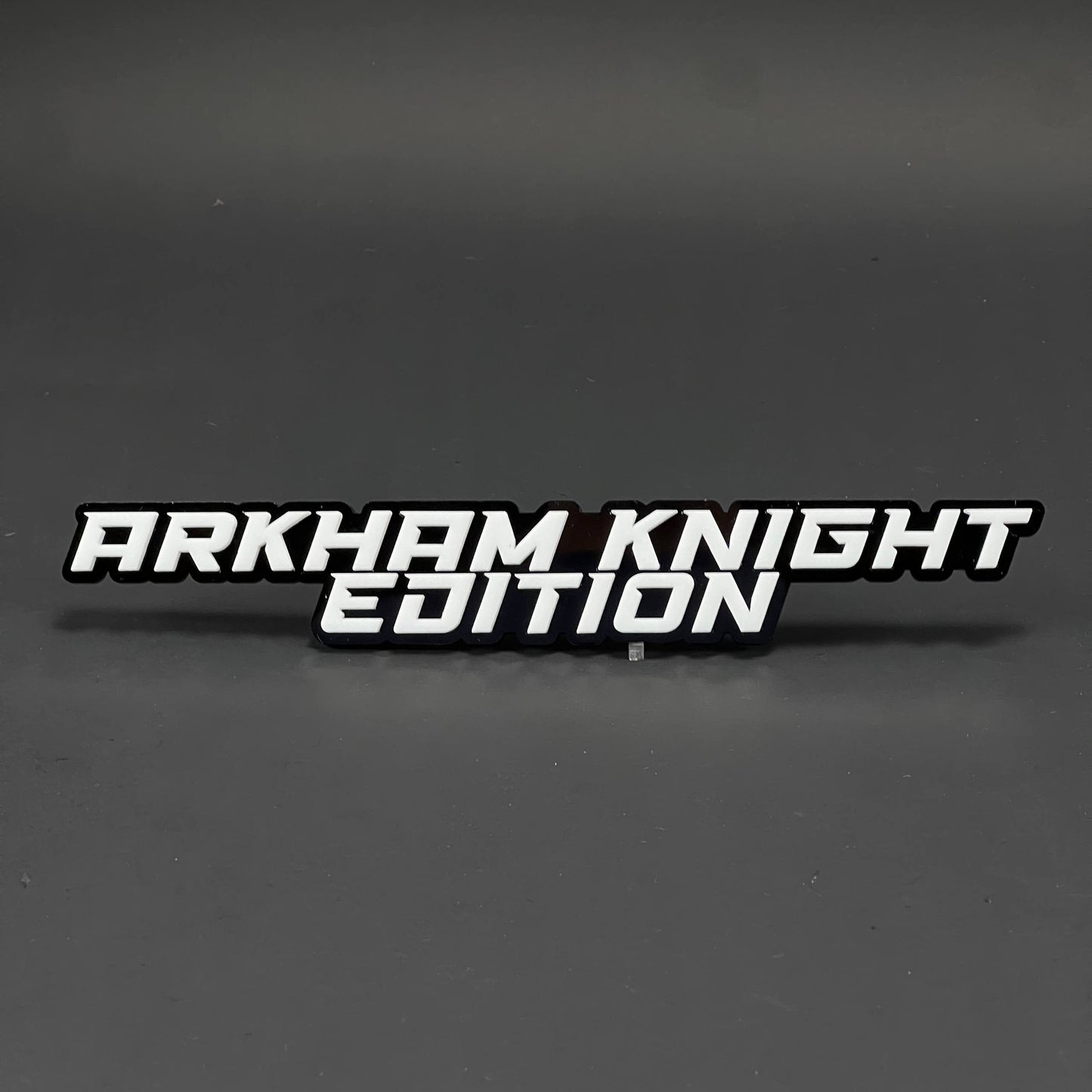 1PC ARKHAM KNIGHT EDITION 3D Acrylic Badge - Car Truck Emblem Fender Sticker