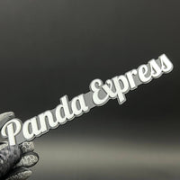 1PC Panda Express 3D Acrylic Badge - Car Truck Emblem Fender Sticker