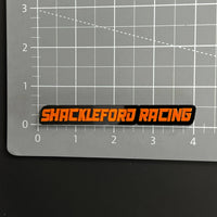 1PC SHACKLEFORD RACING 3D Acrylic Badge - Car Truck Emblem Fender Sticker
