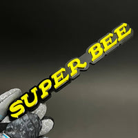 1PC SUPER BEE 3D Acrylic Badge - Car Truck Emblem Fender Tailgate Trunk Sticker