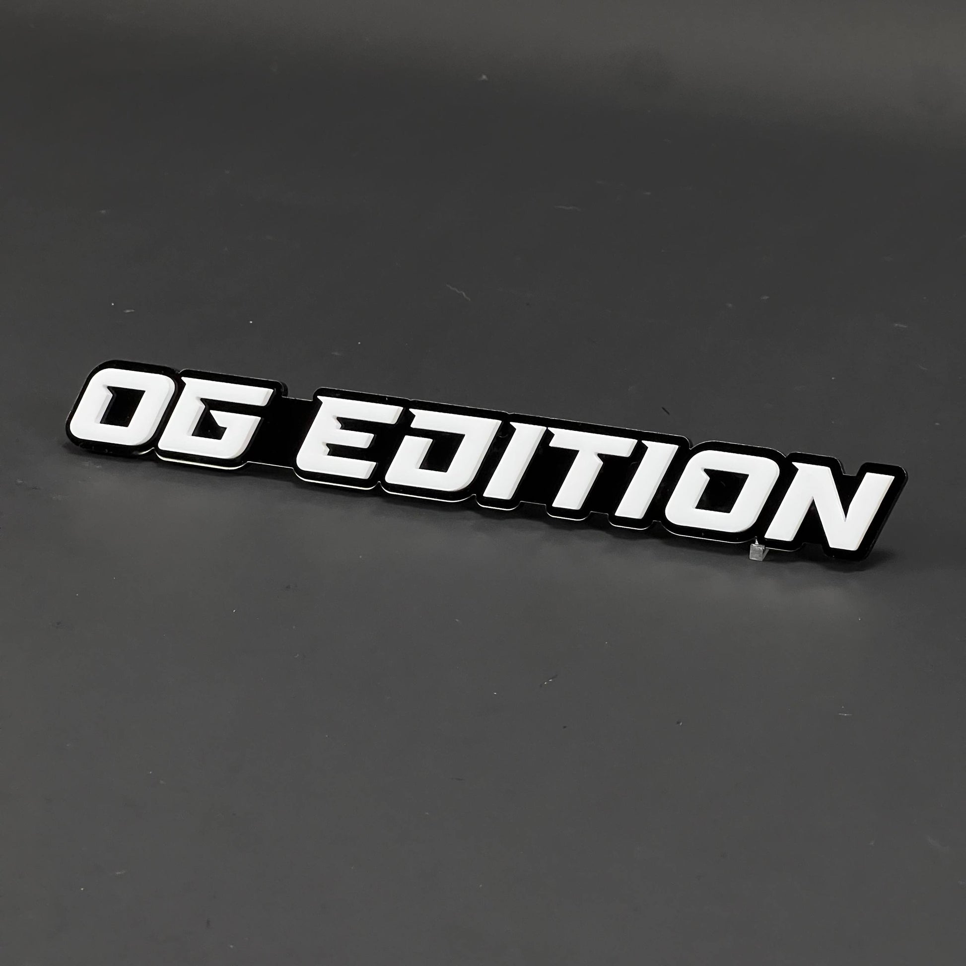 1PC OG EDITION 3D Acrylic Badge - Car Truck Emblem Fender Tailgate Trunk Sticker