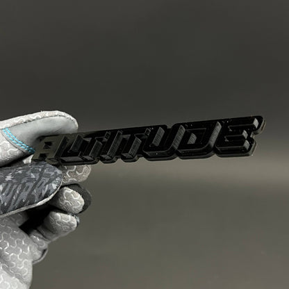 1PC ALTITUDE 3D Acrylic Badge - Car Truck Emblem Fender Tailgate Trunk Sticker