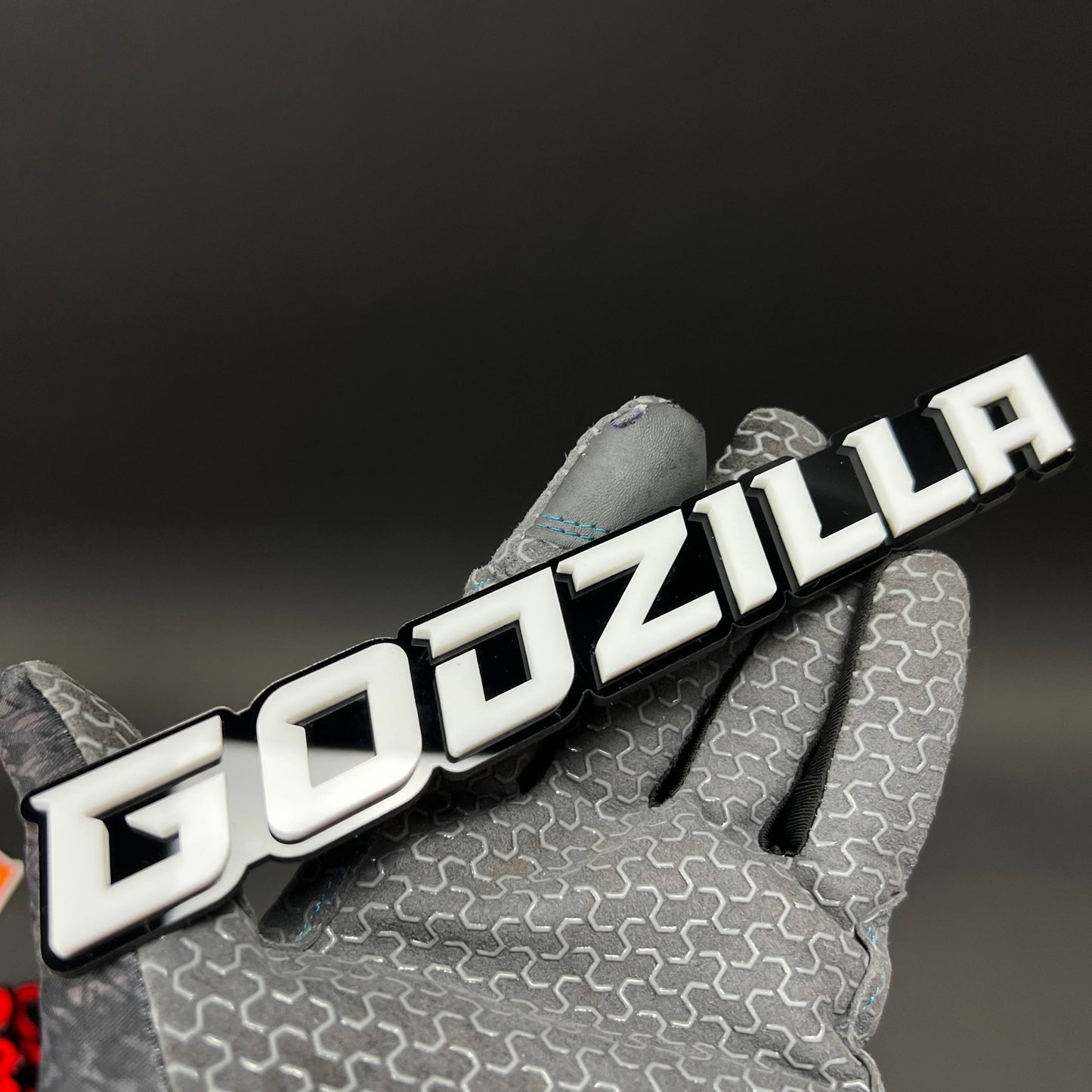 1PC GODZILLA 3D Acrylic Badge - Car Truck Emblem Fender Tailgate Trunk Sticker