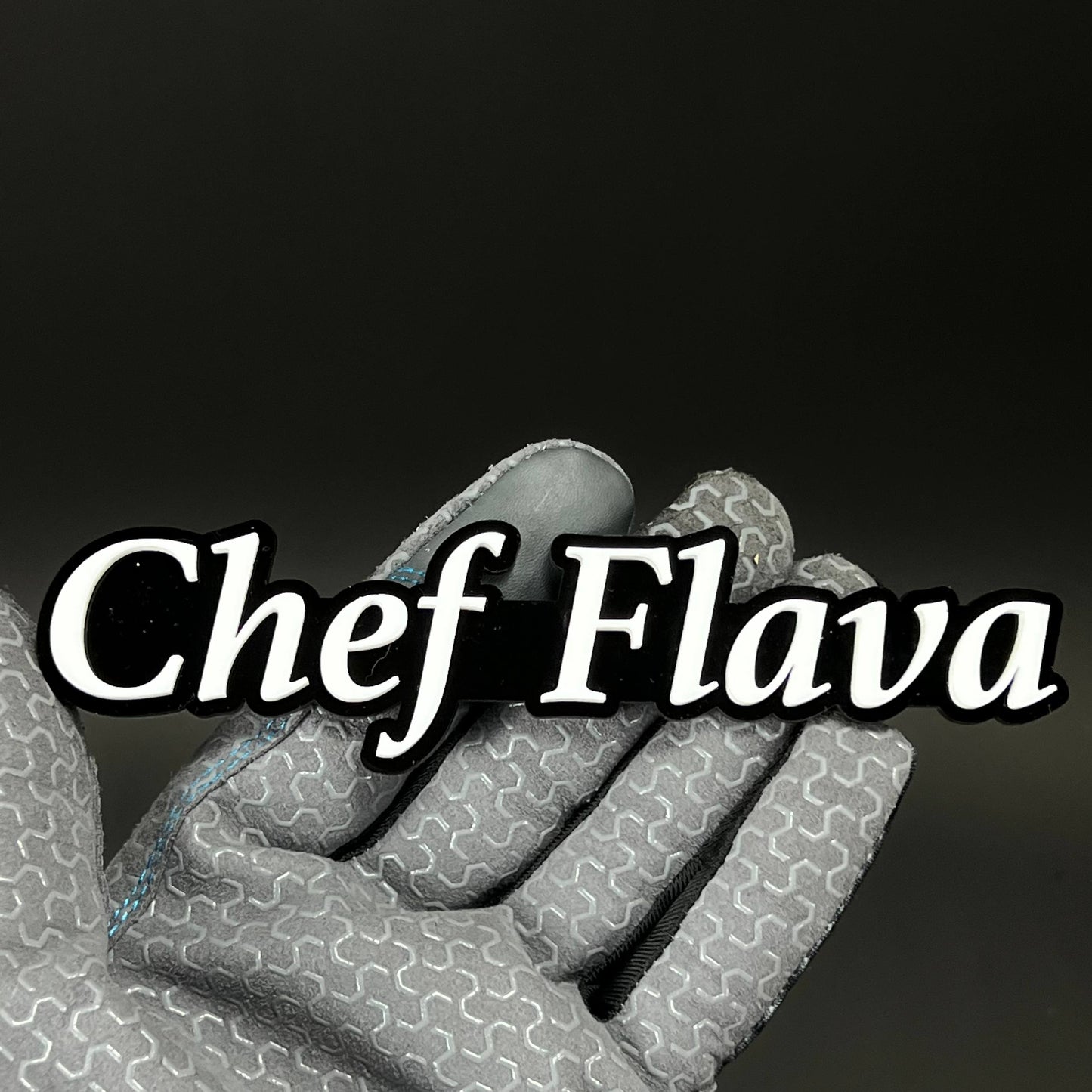 1PC Chef Flava 3D Acrylic Badge - Car Truck Emblem Fender Tailgate Trunk Sticker