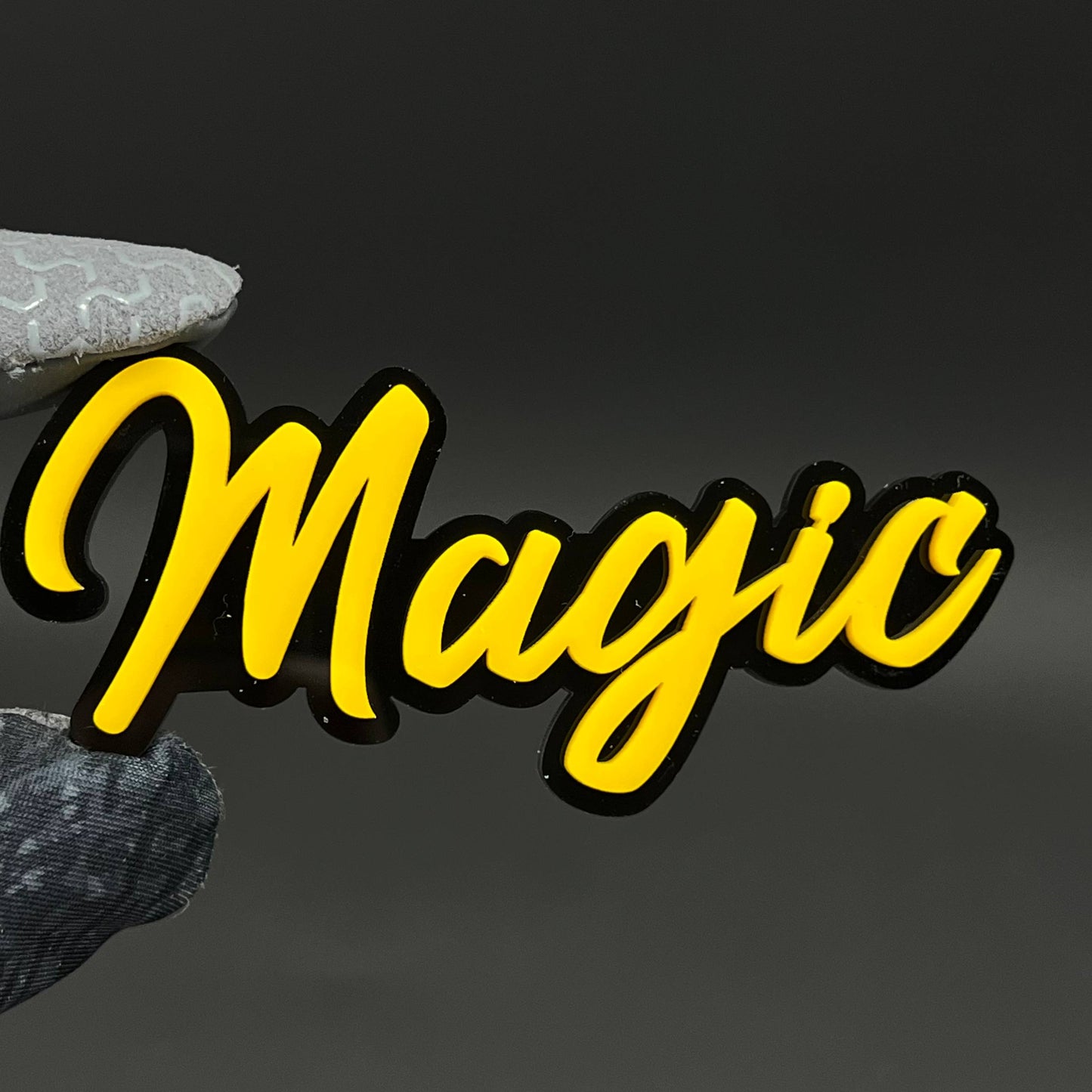 1PC Magic 3D Acrylic Badge - Car Truck Emblem Fender Tailgate Trunk Sticker