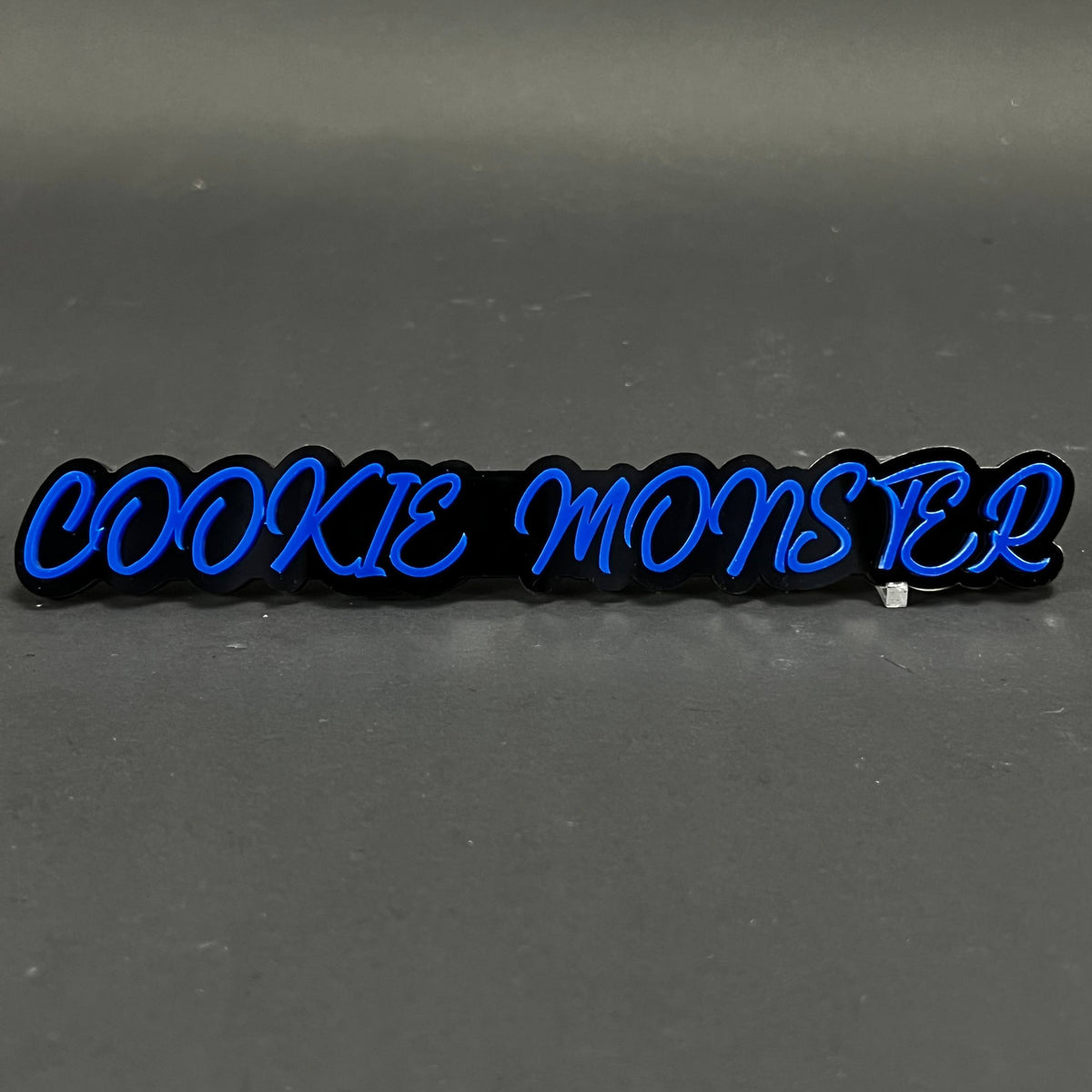 1PC COOKIE MONSTER 3D Acrylic Badge - Car Truck Emblem Fender Sticker