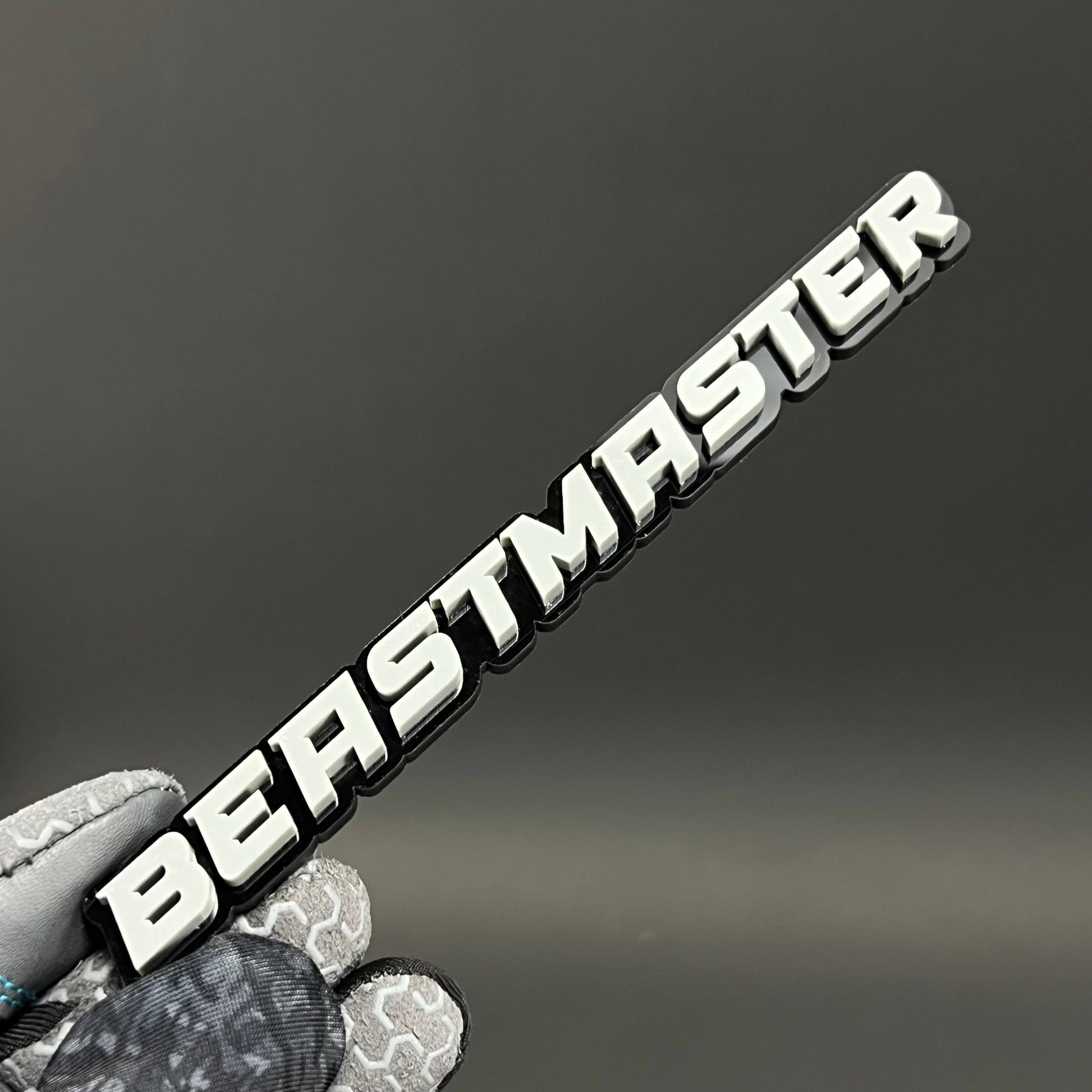 1PC BEASTMASTER 3D Acrylic Badge - Car Truck Emblem Fender Sticker