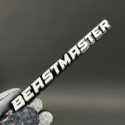 1PC BEASTMASTER 3D Acrylic Badge - Car Truck Emblem Fender Sticker