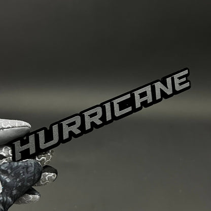 1PC HURRICANE 3D Acrylic Badge - Car Truck Emblem Fender Tailgate Trunk Sticker