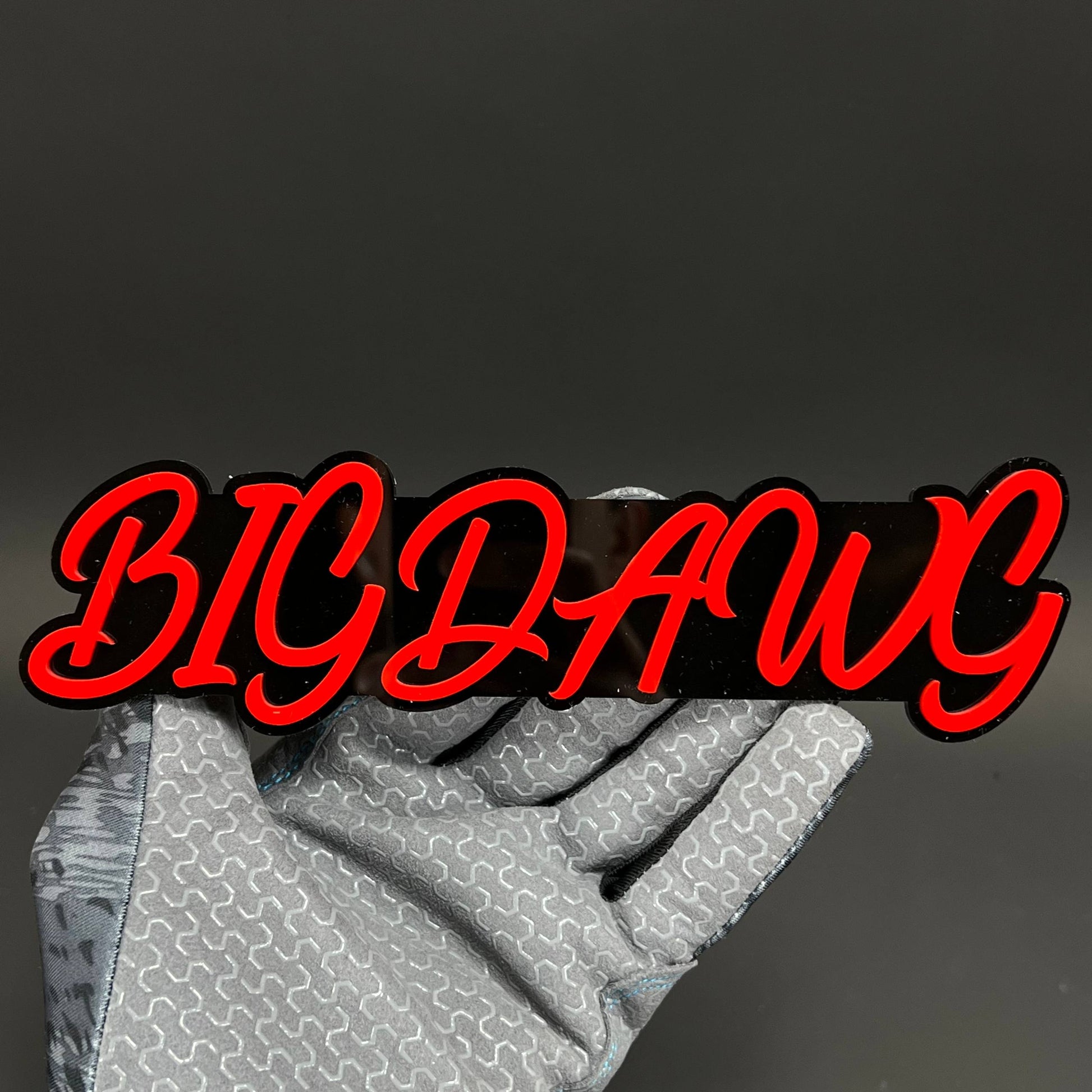 1PC BIGDAWG 3D Acrylic Badge - Car Truck Emblem Fender Tailgate Trunk Sticker