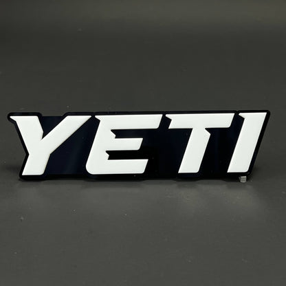 1PC YETI 3D Acrylic Badge - Car Truck Emblem Fender Tailgate Trunk Sticker