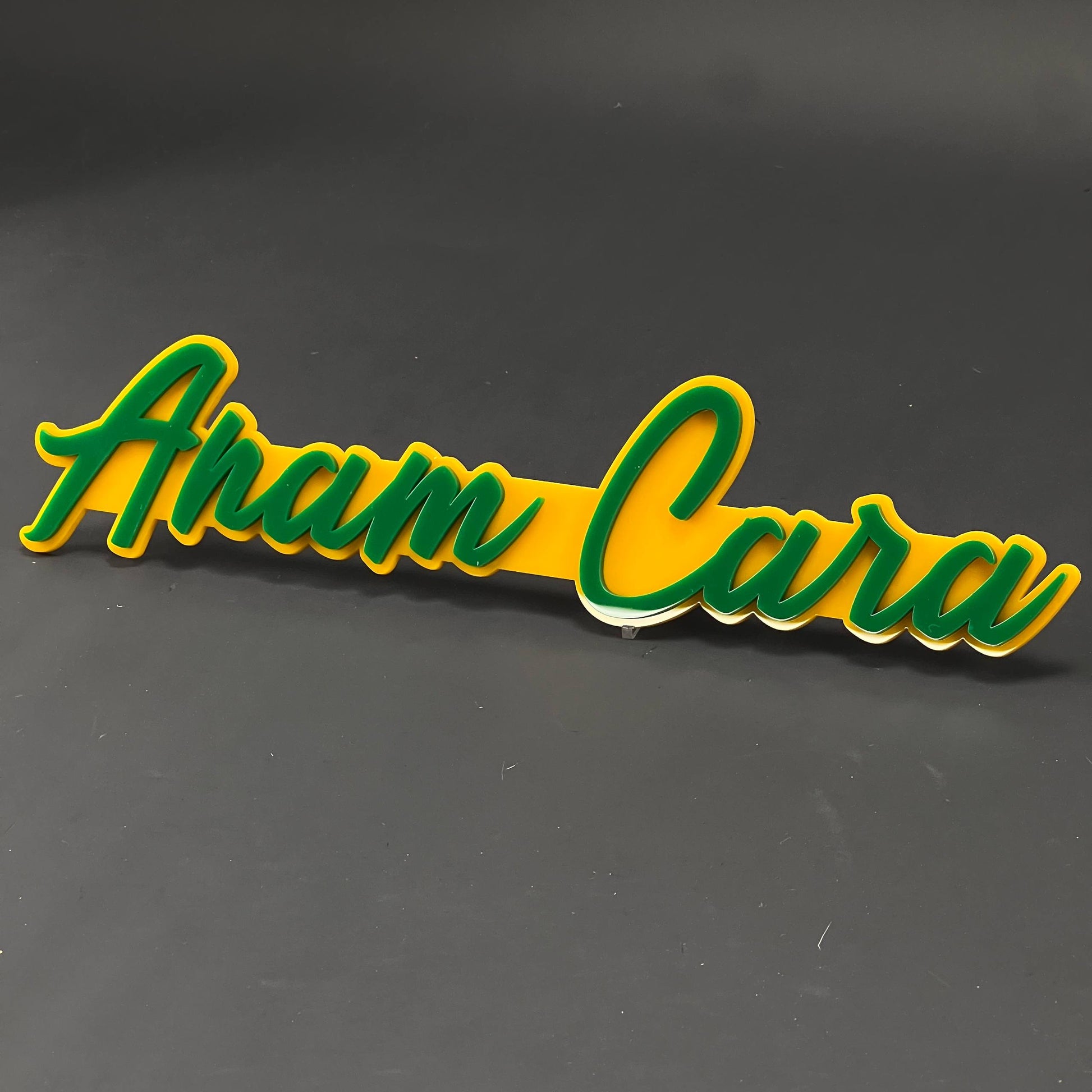 1PC Anam Cara 3D Acrylic Badge - Car Truck Emblem Fender Tailgate Trunk Sticker