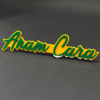 1PC Anam Cara 3D Acrylic Badge - Car Truck Emblem Fender Tailgate Trunk Sticker