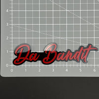 1PC Da Bandit 3D Acrylic Badge - Car Truck Emblem Fender Tailgate Trunk Sticker